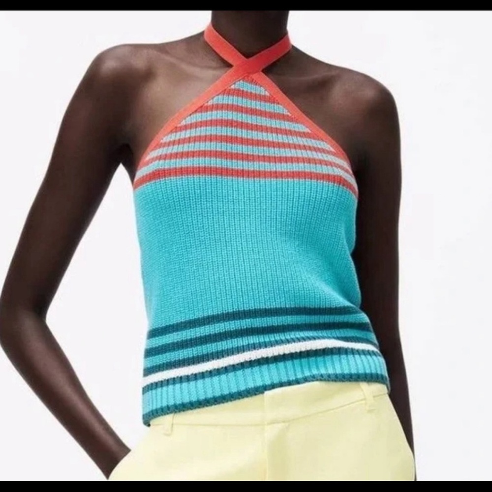 Zara halter tank